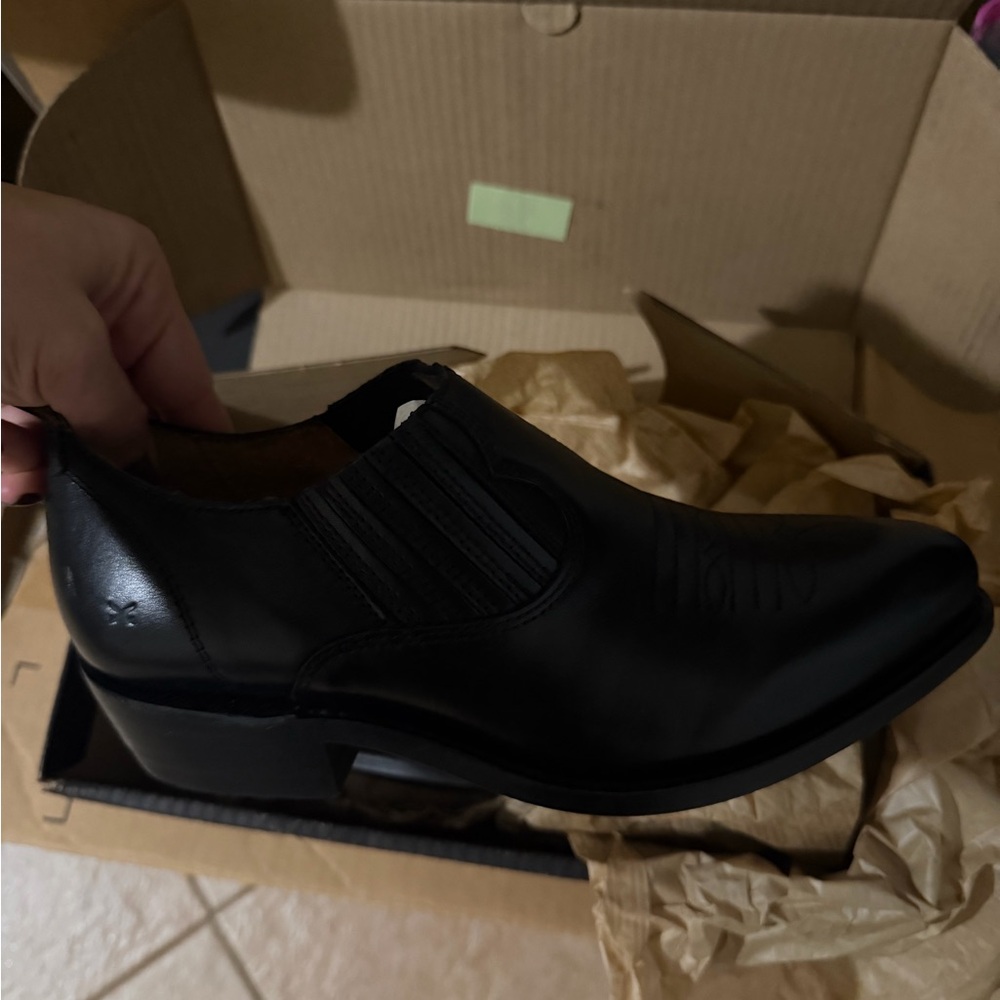 Frye Black Ankle Boots